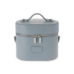 Customized Name PU Leather Cosmetic Bag: Simple, Portable, Crossbody, Hand-Carry, Large Capacity for Travel