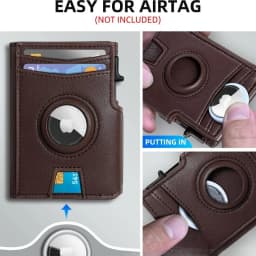 Men's Short Bifold Aluminum Case Wallet, Multi Card Slot Credit Card Holder, Durable Metal Wallet Ideal for Business & Daily Use
