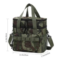 Picnic Bag Outdoor Camouflage Fashion Foreign Style Hot-Selling Lunch Bag Large Capacity Fresh-Keeping Ice Bag Oxford Cloth Lunc