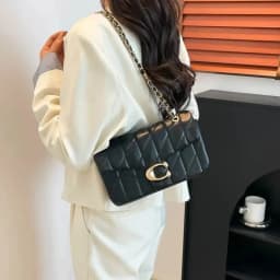 2026 Cross-border Diamond Embroidered Shoulder Bag Chain Crossbody Bag Fashion Classic Underarm High Quality Ladies Bag
