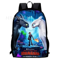 How to Train Your Dragon Backpacks Primary Cartoon Schoolbag Orthopedic Backpack Lightweight Student Schoolbag Book Bag
