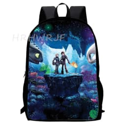 How to Train Your Dragon Backpacks Primary Cartoon Schoolbag Orthopedic Backpack Lightweight Student Schoolbag Book Bag