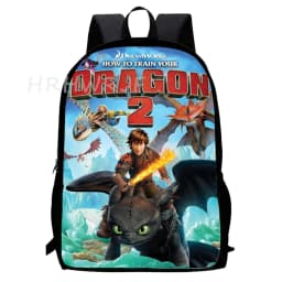 How to Train Your Dragon Backpacks Primary Cartoon Schoolbag Orthopedic Backpack Lightweight Student Schoolbag Book Bag