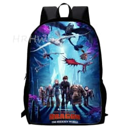 How to Train Your Dragon Backpacks Primary Cartoon Schoolbag Orthopedic Backpack Lightweight Student Schoolbag Book Bag