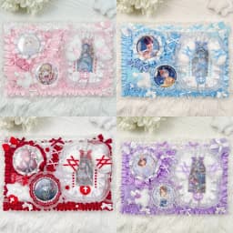 Ita Bag Accessories Anime Badge Card Holder Cute Ribbon Lace Pin Organizer Ita Bag Decorative Insert Board Badge Display Storage