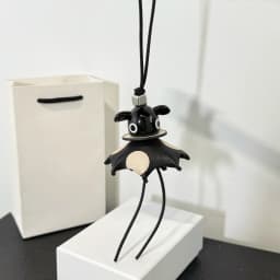 Luxury Designer Leather Cute Elf Charm For Women's Bags Fashion High-end Exquisite Workmanship Bag Decoration Bag Accessories