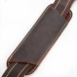 High Quality Crazy Horse Leather Shoulder Strap Genuine Leather Straps For Travel Bag Briefcase Bag Strap for Handbags