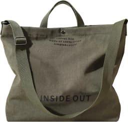 Large Tote Bag for Women, Canvas Bag Women Gift, Fashion Crossbody 16oz 100% Cotton Bag, Large Capacity Shoulder Bag pd