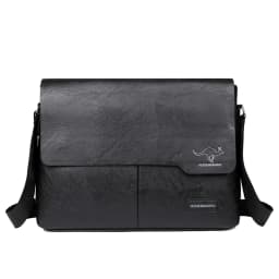 Men Shoulder Bag For IPAD Leather Business Handbag Men Messenger Bag Large Side Sling Bag Fashion Man Crossbody Bag