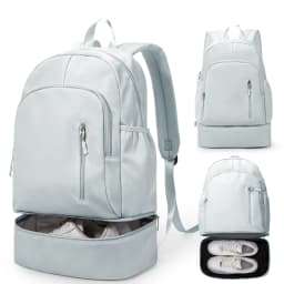 Sports Backpack for Women Men Gym Backpack with Shoe Compartment Foldable Travel Backpack Waterproof Sport Bag for Swimming Yoga