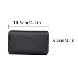 Portable Ultra-light ID Business Card Holder Mini Folding Wallet Multiofunctional Magnetic Buckel Coin Purse EDC Pouch