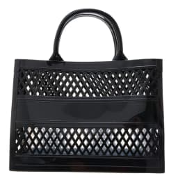 2025 New Large Beach Bag PVC Rubber Waterproof Beach Travel Picnic Storage Basket Women Shopping Handbags Sac Jelly Tote Bag Ins