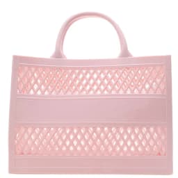 2025 New Large Beach Bag PVC Rubber Waterproof Beach Travel Picnic Storage Basket Women Shopping Handbags Sac Jelly Tote Bag Ins