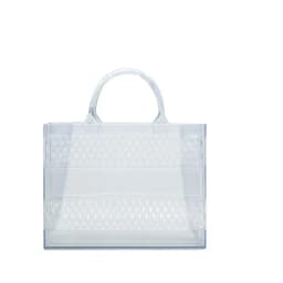 2025 New Large Beach Bag PVC Rubber Waterproof Beach Travel Picnic Storage Basket Women Shopping Handbags Sac Jelly Tote Bag Ins