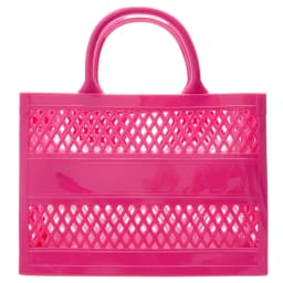 2025 New Large Beach Bag PVC Rubber Waterproof Beach Travel Picnic Storage Basket Women Shopping Handbags Sac Jelly Tote Bag Ins