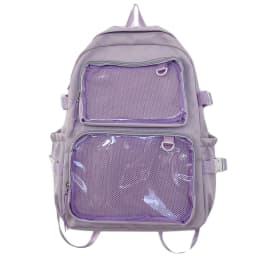 Japanese Style Transparent Ita Bag for Girls Comic Cons Large Capacity Women Backpack Fashion School Bags for College Student JK
