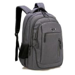 Large Capacity Backpack Men Laptop Backpacks 15.6 Oxford Black Solid High School Bags Teen College Boy Gril Student Backpack