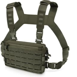 New 1000D Nylon Men Chest Bag Reflective Strips EDC Hip-hop Streetwear Backpack Multiple Pockets Nylon Chest Rig Bag Hiking