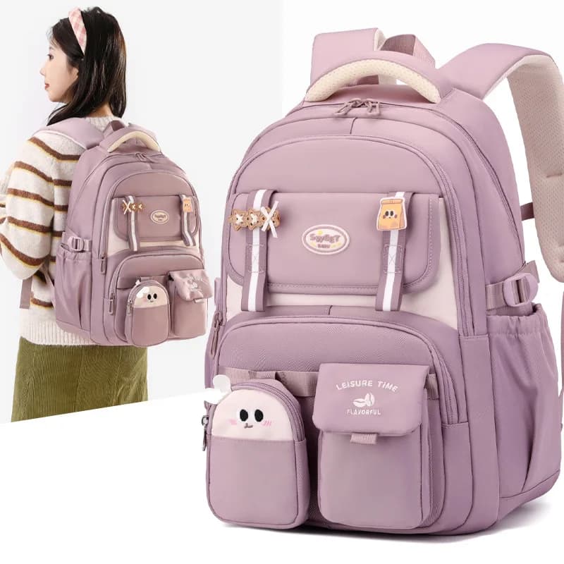 Fashion Girls School Backpack School Bags Teenage laptop Backpack Casual Travel backpack Book Bag Children schoolbag Waterproof