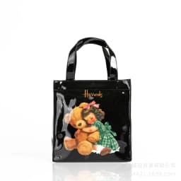 Shopping bag PVC tote bag small niche design waterproof tote bag eco-friendly versatile single shoulder bag lunch bag