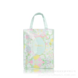Shopping bag PVC tote bag small niche design waterproof tote bag eco-friendly versatile single shoulder bag lunch bag