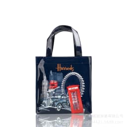 Shopping bag PVC tote bag small niche design waterproof tote bag eco-friendly versatile single shoulder bag lunch bag