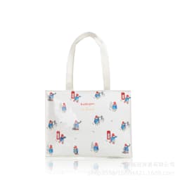 Shopping bag PVC tote bag small niche design waterproof tote bag eco-friendly versatile single shoulder bag lunch bag