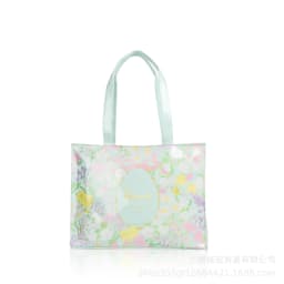 Shopping bag PVC tote bag small niche design waterproof tote bag eco-friendly versatile single shoulder bag lunch bag