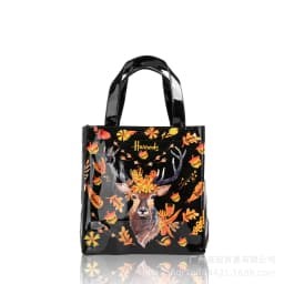 Shopping bag PVC tote bag small niche design waterproof tote bag eco-friendly versatile single shoulder bag lunch bag