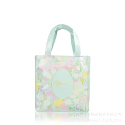 Shopping bag PVC tote bag small niche design waterproof tote bag eco-friendly versatile single shoulder bag lunch bag