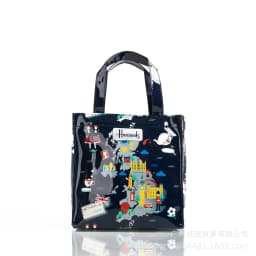 Shopping bag PVC tote bag small niche design waterproof tote bag eco-friendly versatile single shoulder bag lunch bag