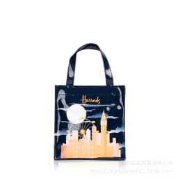 Shopping bag PVC tote bag small niche design waterproof tote bag eco-friendly versatile single shoulder bag lunch bag