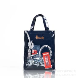 Shopping bag PVC tote bag small niche design waterproof tote bag eco-friendly versatile single shoulder bag lunch bag