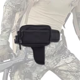 Multi-Functional Tactical Waist Pack Concealed Holster Bag for Outdoor Hunting Training Expandable Storage Pouch Camping Riding