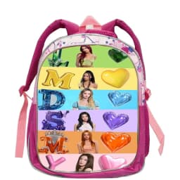 Custom 3D Printing Katseye Backpack for Girls Boys Cartoon Kindergarten Schoolbag Bookbag Casual Backpack 12inch