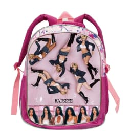 Custom 3D Printing Katseye Backpack for Girls Boys Cartoon Kindergarten Schoolbag Bookbag Casual Backpack 12inch