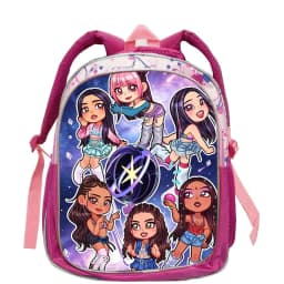 Custom 3D Printing Katseye Backpack for Girls Boys Cartoon Kindergarten Schoolbag Bookbag Casual Backpack 12inch