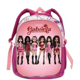 Custom 3D Printing Katseye Backpack for Girls Boys Cartoon Kindergarten Schoolbag Bookbag Casual Backpack 12inch
