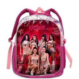 Custom 3D Printing Katseye Backpack for Girls Boys Cartoon Kindergarten Schoolbag Bookbag Casual Backpack 12inch