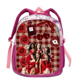 Custom 3D Printing Katseye Backpack for Girls Boys Cartoon Kindergarten Schoolbag Bookbag Casual Backpack 12inch