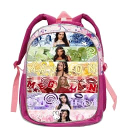 Custom 3D Printing Katseye Backpack for Girls Boys Cartoon Kindergarten Schoolbag Bookbag Casual Backpack 12inch