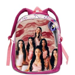 Custom 3D Printing Katseye Backpack for Girls Boys Cartoon Kindergarten Schoolbag Bookbag Casual Backpack 12inch