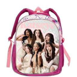 Custom 3D Printing Katseye Backpack for Girls Boys Cartoon Kindergarten Schoolbag Bookbag Casual Backpack 12inch