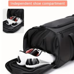 Large Capacity Carry on Travel Bag for Men Spacious Sports Gym Bag with Multiple Compartments Weekend Overnight Duffel Bag