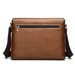 Luxury Brand Men Shoulder Bag For IPAD PU Leather Business Handbag Men Messenger Bag Side Sling Bag Fashion Man Crossbody Bag