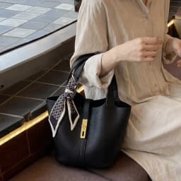 Designer Women's Genuine Leather Handbags Luxury Quality Fashion Tote Bucket Bag Lady's Small to Big Size
