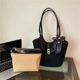 Designer Women's Genuine Leather Handbags Luxury Quality Fashion Tote Bucket Bag Lady's Small to Big Size