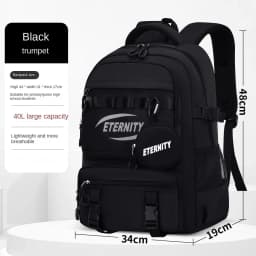 Lightweight Waterproof Kids School Backpack for Boys School Bag Grade 3-6 Large Capacity Casual Travel Shoulder Bag for Students