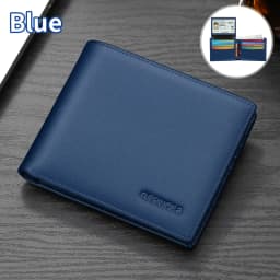 Men's Wallet 2025 New Arrival Genuine Leather Large Capacity Wallet Card Holder Integrated Ultra-Thin Wallet