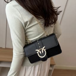 Internet Celebritynew Korean-style Chain Shoulder Crossbody Bag, Fashionable Versatile Small Square Bag For Women